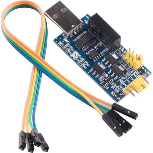 FT232RL Magnetically Isolated USB to TTL UART Level 1.8v 2.5v 3v3 5v Serial Port Converter Module Adapter