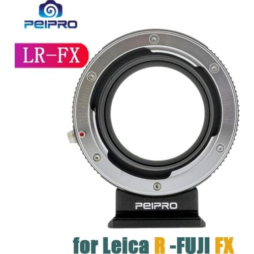 PEIPRO LR-FX Camera Adapter Ring Aluminum Mount For Leica R Mount Lens To FUJI FX Mount Camera XT2 XT3 XT20 XT30