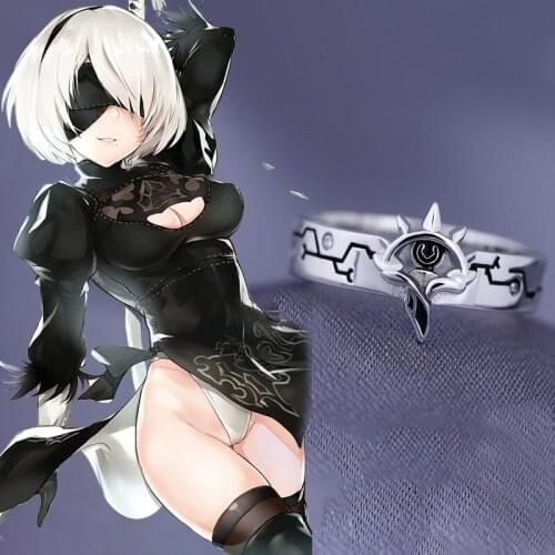 Anime No Game No Life Stephanie Dola 925 Sterling Silver Adjustable Finger Ring Women Cosplay Jewelry Accessory Birthday Gifts