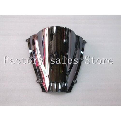 HotSale For Honda CBR 600 RR CBR600RR F5 2003 2004 silver Windshield WindScreen Double Bubble CBR600 RR CBR 600RR