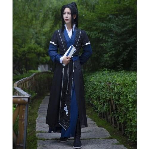He Xuan Chang Geng Mo Ran Cosplay Costume Sha Po Lang Tian Guan Ci Fu Character Cosplay Suits Hanfu Chinese Ancient Costumes