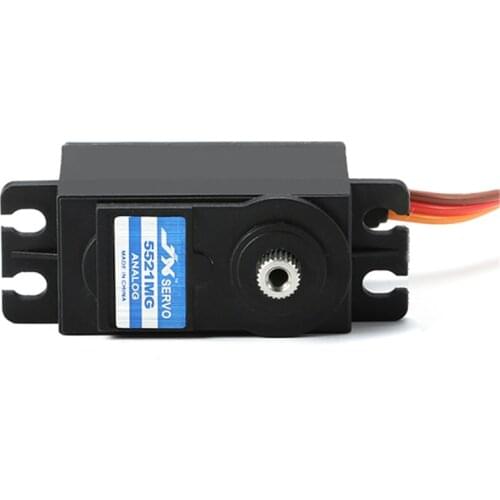 JX Servo PS-5521MG 55.6g High Precision High Torque Metal Gear Analog Standard Servo 20KG for RC Car Airplane Helicopter Robot