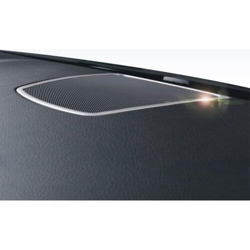 Car Styling Stainless Steel Control Dashboard Stereo frame interior Cover Case trim 3D sticker For BMW 5 Series F10 Accessories