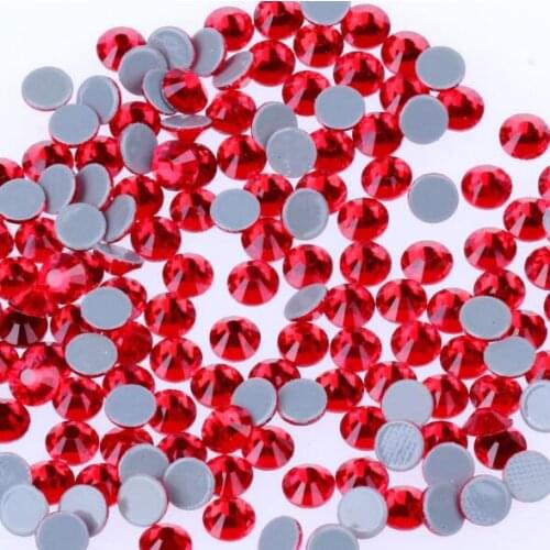 Nail art decorations siam AAA high Quality Glass Crystal SS6-SS10 Hotfix Rhinestones For clothing Garment Accessorie