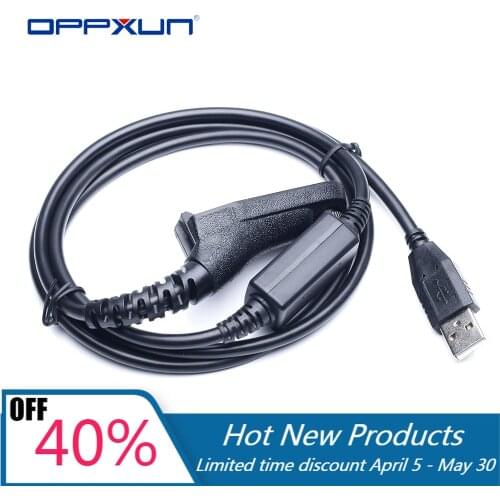 USB Programming Cable for Motorola MOTOTRBO XPR6550 DP3400 XiR P8268 DP3600 DP4800 APX7000 DGP4150 Walkie Talkie Two Way Radio