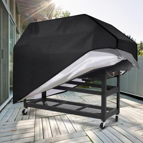 1pcs Barbecue Grill Cover Waterproof Dustproof Sunscreen Protector Suitable For Toilets Kitchens Bathrooms Balconies Indoor