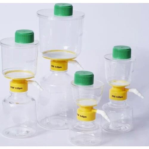 12pcs Disposable Vacuum Filter PVDF Membrane Lab 150/250/500/1000ml Vacuum Filtration