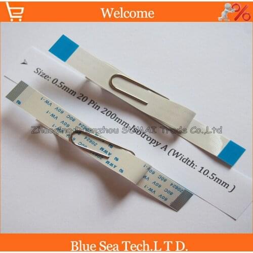 20 pcs/lot FFC FPC Flexible Flat Cable 0.5mm pitch 20pin 200mm Isotropy A or Anisotropy B cable,AWM 20624,80C 60V VW-1