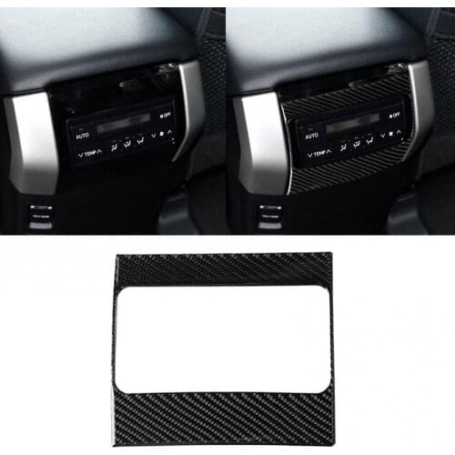 50% Hot Sales Carbon Fiber Rear Exhaust Outlet Sticker for Toyota Land Cruiser Prado 2010-2018