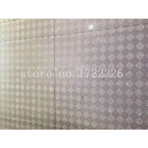 Aa0011 diamond fancy lace elegant shining lovely sequin lace flower hand print for sawing/wedding dress/veil,send by dhl