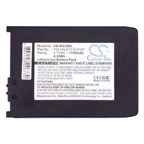Cameron sino 1150mah battery for SIEMENS 3506 3508 3518 3568 3608 C35 C35e C35i M35 P35 S35 S35i S46 S47 L36880-N5401-A102