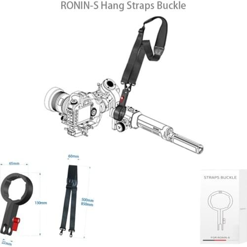 Sunnylife Ronnin S Accessory Hang Straps Buckles Hand Free Release Strap Belt for Dji Ronin S Gimbal