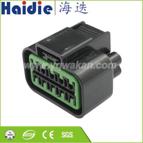 Free shipping 2sets KUM auto wire 10pin female waterproof Modern Kia headlamp plug female connector PB625-10027