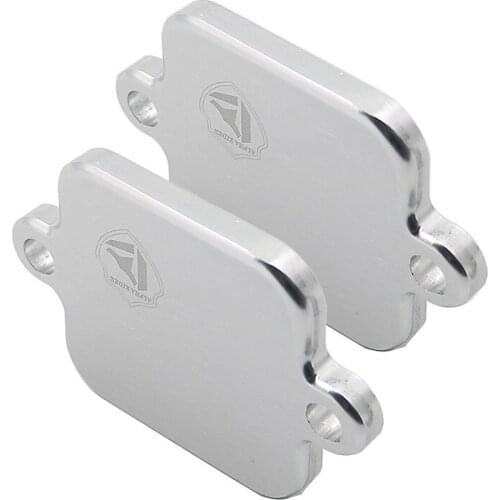 Blocker For Kawasaki ZX10R 2003 - 2012 CNC Driven Racing Exhaust Smog Block off Plates ZX14R 2004 - 2008 2007 2006 ZX 10R 14R