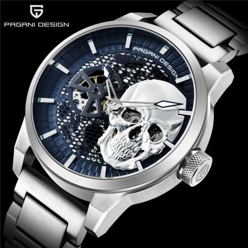2021 New PAGANI DESIGN Mens Automatic Mechanical Watch Stainless Steel Waterproof Watch Top Military Watch Relogio Masculino