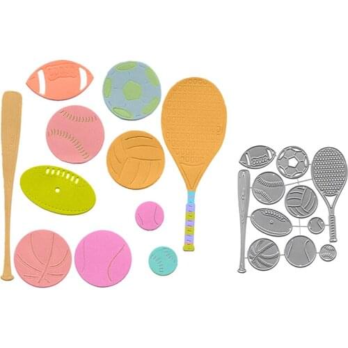 Balls Metal Cutting Dies Scrapbooking Embossing Folders for Card Making Craft Stencil Photo Alum Slimline Die Handmade DIY