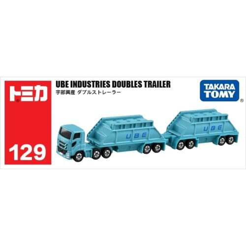 TOMY 1:87 long section Ube production double transport vehicles model car
