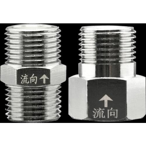 1/2" 3/4" BSP Female Male Thread Brass One Way Non-return Check Valve for Water Tank Water Heater Toilet