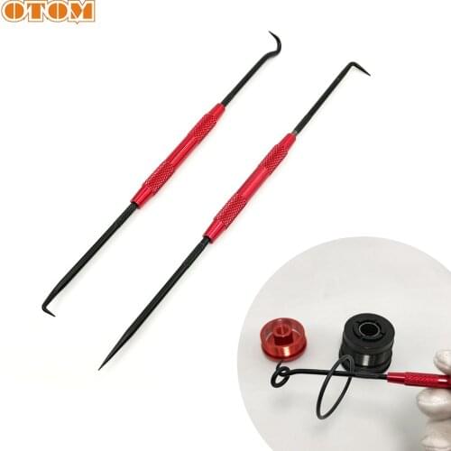 OTOM Hot Sale Car Auto Vehicle Oil Seal Screwdrivers Set O-Ring Seal Gasket Puller Remover Pick Hooks Tools Aluminum Handle