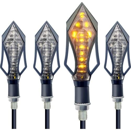 12 LED Motorcycle Turn Signal Lights FOR tdm yamaha honda shadow vt 600 suzuki gn125 KTM superduke 1290 r moto led turn signal