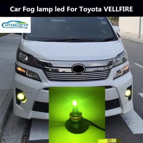 For Toyota VELLFIRE AH10 AH20 AH30 Car Fog lamp led 12V 6000K 30W VELLFIRE headlight decoration modification