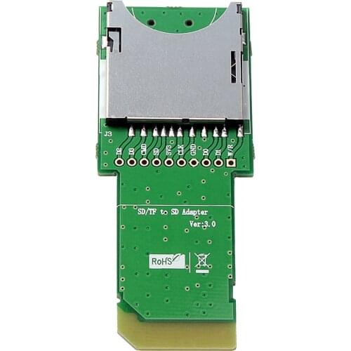 Universal Mini SD TF Card to SD Card Board Reader Slot Adapter Extension Card
