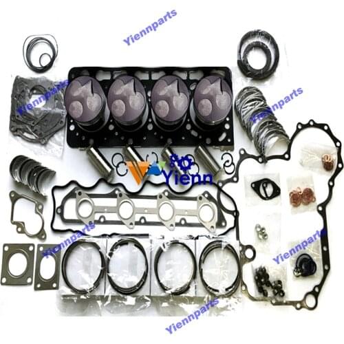 V3600 Overhaul Rebuild Kit For Kubota Excavator Loader Tractor Diesel Engine Overhauling Rebuild Kit Repair Parts