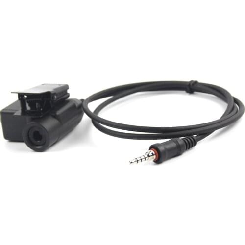 Military Z Tactical U94 PTT for YAESU Vertex VX-6R VX-7R VX6R VX7R FT-270 FT-270R VX-127 VX-170 Walkie Talkie Headset Headphone