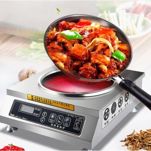 Concave Electric Ceramic Stove High-power Commercial Induction Cooker Household Frying Desktop Light Wave Oven GY-TS-3.5KW-B