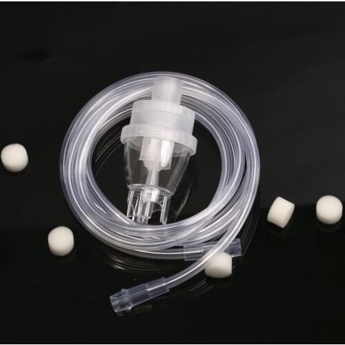6ml Air Compression Atomizer Catheter Atomizer Mist Cup Accessorie Nebulizer Cup & Nebulizer Tube Filter Sponge Inhaler Catheter