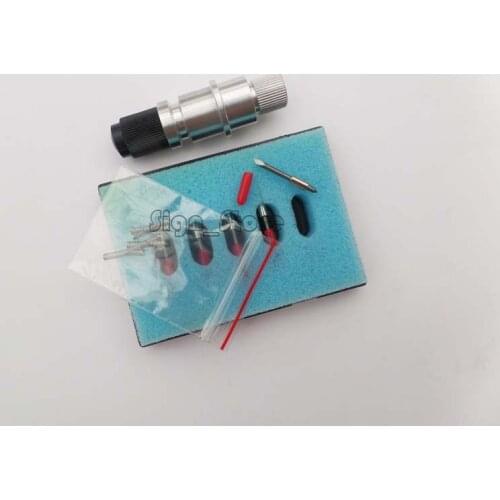 1 pc cutting blade holder for Graphtec CB15 silhouette cameo craftrobo + 5PCS 45 Degree 1.5mm daimeter vinyl cutter Blades