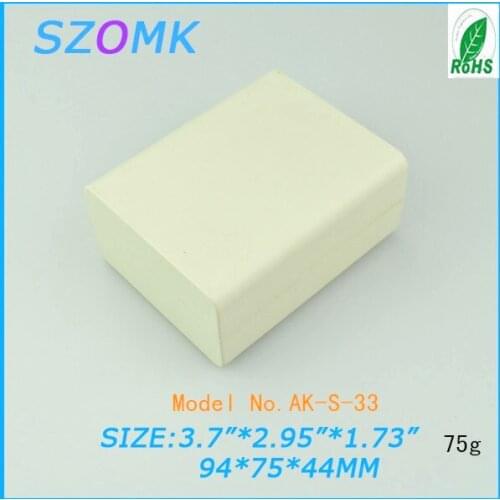 1 piece top sales plastic electronics project box 94*75*44mm instrument enclosure outlet enclosures switch case plastic housing