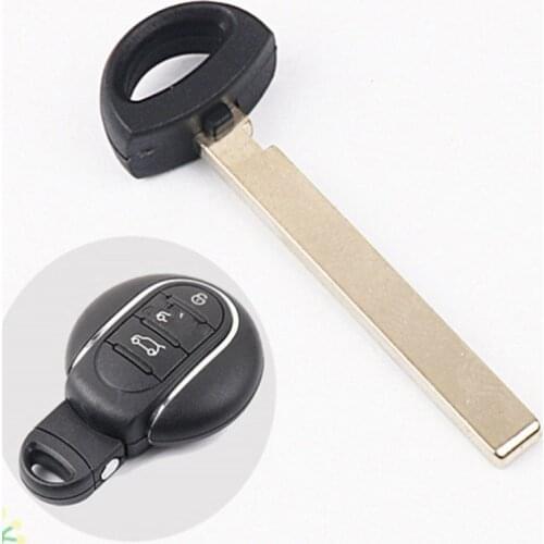 DAKATU Replacement Uncut Insert Emergency Remote Car Key Blade FOB for BMW Mini R55 R56 R57 R58 R59 R60 MINI Cooper 2015-2018