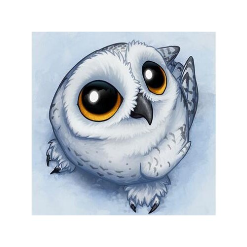 2017 Diamond Embroidery Lovely White Owl Handmade Arts 5D diy Diamond Painting Animal Wall Decor Full Square Crystal Painting