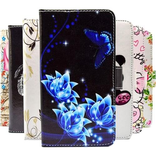 Cases For Prestigio Muze F5 LTE G5 G7 H5 U3 LTE Retro Leather Flip Wallet Cover For Prestigio Muze V3 X5 LTE Wize Q3 Case