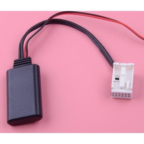 DWCX 12V 12 Pin Bluetooth Aux Adapter Cable Fit For Mercedes Benz W169 W245 W203 W209 R230 W221 W251 W164 X164