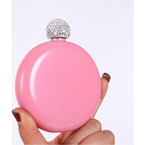 10 Colors Hip Flasks 5oz Mini Stainless Steel Alcohol Bottle Monogram Bridesmaid Favor Flask Personalized Wedding Party Gifts