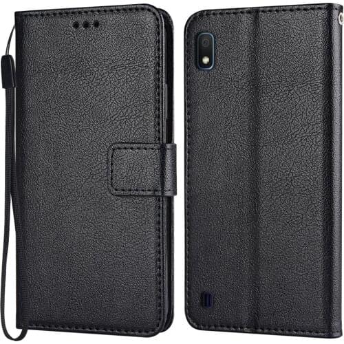 Flip Leather Case for Samsung Galaxy A10e SM-A102U 5.83'' Vintage Wallet Phone Case for Galaxy A10e A10E Funda Cover