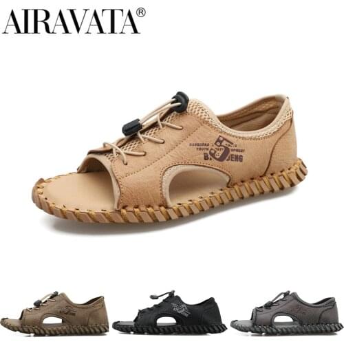 Newbeads Mens Summer Sports Sandal with Hollow Mesh Fashion Trend Breathable Lightweight Simple and Waterproof Shoes