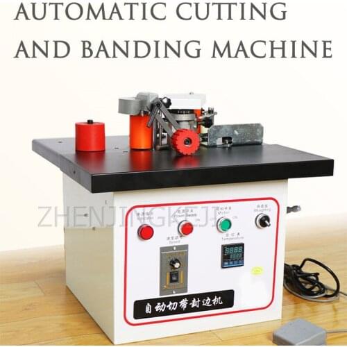 Desktop Edge Banding Machine Woodworking Small Fully Automatic Home Improvement Furniture Hot Melt Glue Paint Free Ecology Board