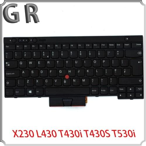New Original keyboard For Lenovo Thinkpad X230 L430 T430i T430S T530i FRU 04Y0519 04Y0594 04Y0631 04X1344
