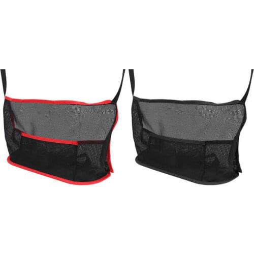 Oto aksesuar car storage Universal Car Net Pocket Holder Between Seats Mesh Storage Bag Organizer Pet Barrier 260x405mm car