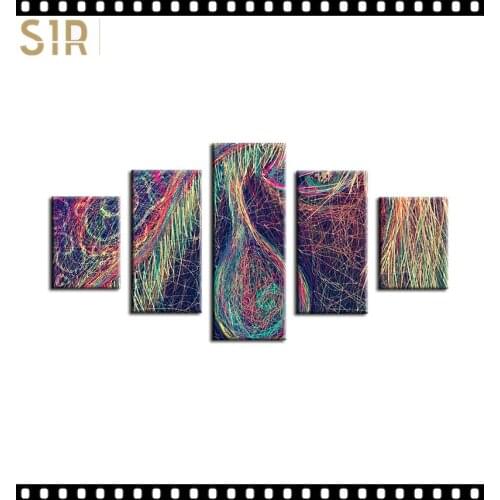 Anime Movie Posters Wall Art 5 Pieces Canvas Painting Poster Pictures Home Decor Living Room HD Printed Poster Wall Painting