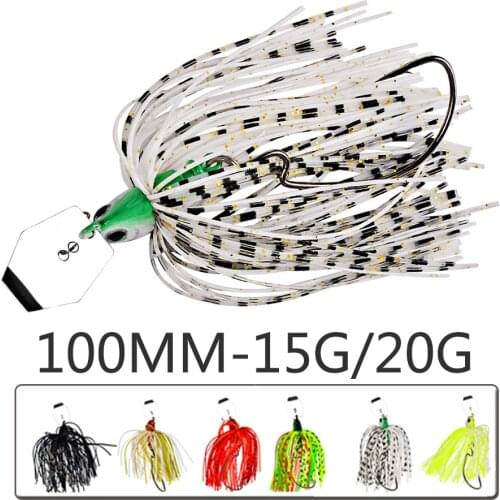 1pcs Chatterbait Tackle Fishing Lure Spinnerbait Buzz Artificial Bait Isca Walleye Fish Bass Pike Wobbler For Trolling Swimbait