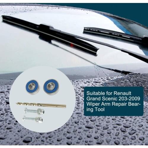 Durable Car Windshield Windscreen Wiper Arm Repair Fix Tool Kit Replacement 80010797 7701061770 for Renault Grand Scenic 2 II 20