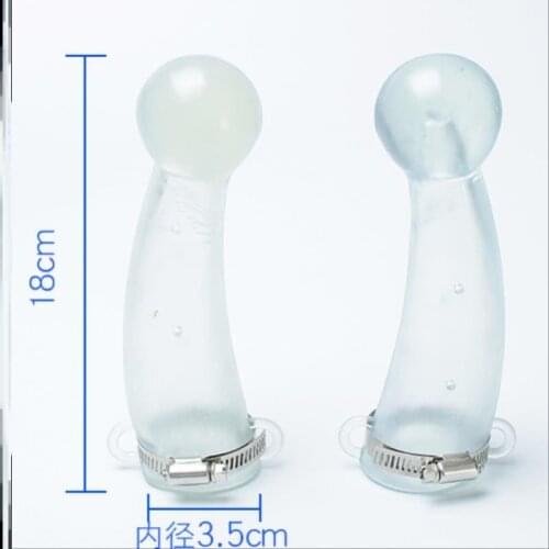 Cattle horn anti-top gear utility transparent plastic trumpet thickened protective calf cattle