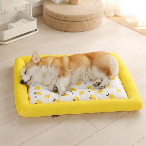 Pet Supplies Dog Cooling Mat Summer Pad Mat For Dogs Cat Breathable Blanket Cat Ice Pads Washable Sofa Breathable Pet Dog Bed