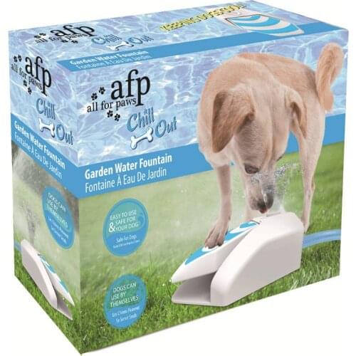 Outdoor Wopet Automatic Pet Feeder Water Fountain For Dogs Water Fountain Automatic Feeder Step On Fountain Kat Fontein Pet
