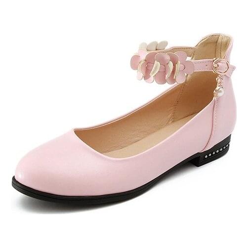 The spring of 2018 the new childrens princess low with cuhk child size single shoe tide 1835 yards 30 to 40 students