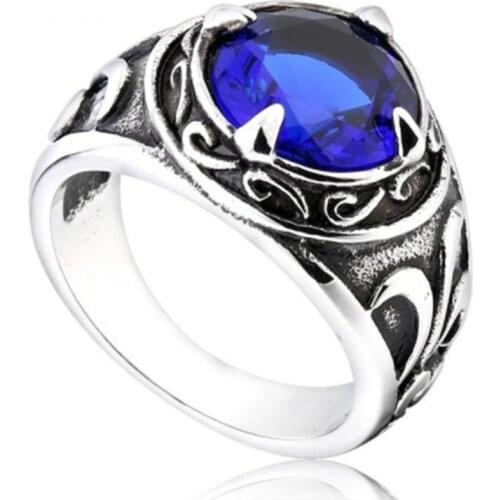 High-Quality Viking Mens Single Ring Ring Knot Rune Jewelry Classic Wedding Ring Costume Jewelry